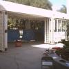Valley College folding gates. Design built by Advance Welding.