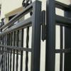Gates and rails to match historical renovation. Cantu Construction