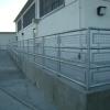 Byrd HS rail, LAUSD, for DJM Construction.